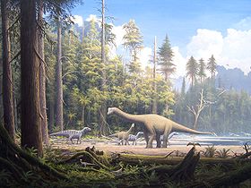 Pre-Adamic creation of dinosaurs was on a much bigger scale
